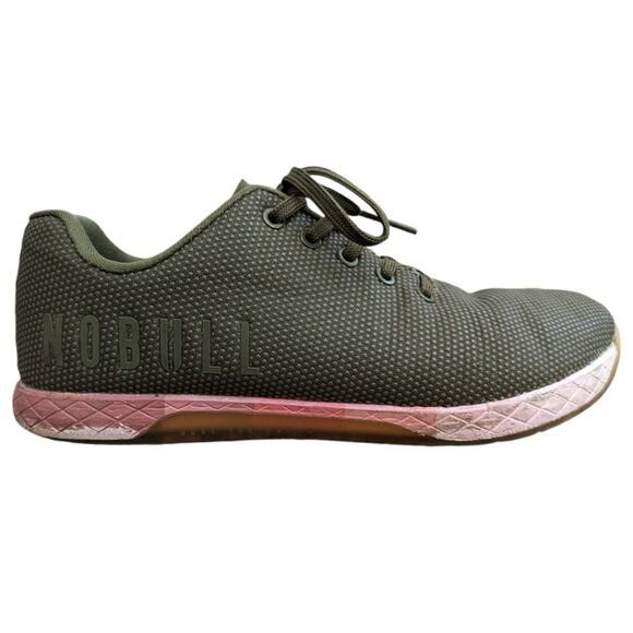 NOBULL Army Pink Gradient Trainers Shoes Unisex Mens Size 10 Women's 11.5 - Picture 1 of 10